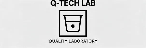 Quality laboratory logo placeholder